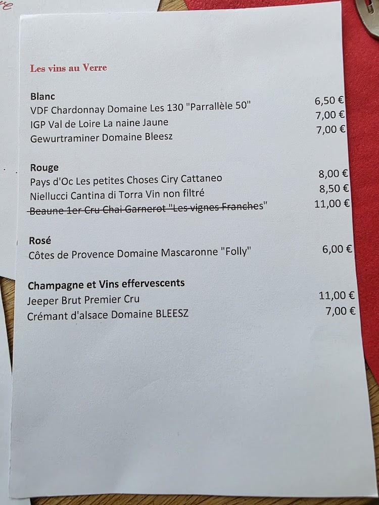 Le Passage au Verre - Menu Image 2