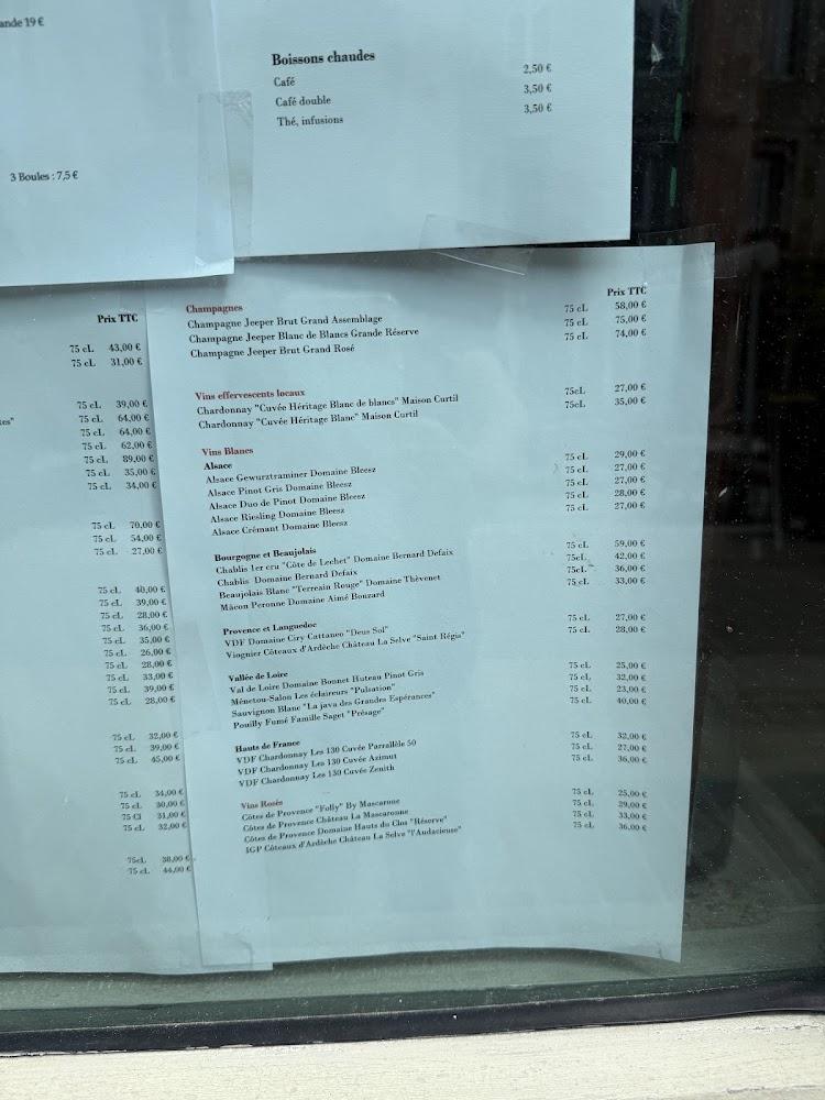 Le Passage au Verre - Menu Image 3